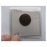 1903, 1904, 1905, 1906, Indian cent