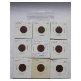 1900, 1901, 1902, 1903, Indian cent