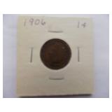 1900, 1901, 1902, 1903, Indian cent