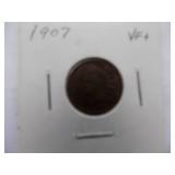 1900, 1901, 1902, 1903, Indian cent