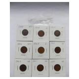 1902, 1903, 1905, 1906, Indian cent