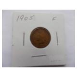 1902, 1903, 1905, 1906, Indian cent