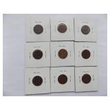1902, 1903, 1905, 1906, Indian cent