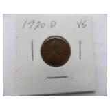 1910,1911,1912,1916,1917d, 1918s, 1919s,1920,1920d Lincoln Penny