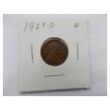 Lincoln Penny - 1927d, 1926d, 1925d, 1920,1919s, 1918 1912, 1911,1910