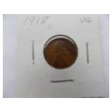 Lincoln Penny - 1927d, 1926d, 1925d, 1920,1919s, 1918 1912, 1911,1910