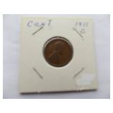 Lincoln Penny - 1927d, 1926d, 1925d, 1920,1919s, 1918 1912, 1911,1910