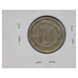 1865 3 Cent