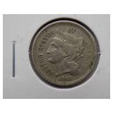 1865 3 Cent