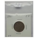 1883  V-NICKEL