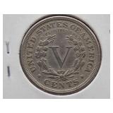 1884 V-NICKEL