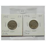 1915, 1916, Buffalo