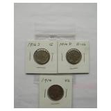 1916, 1916-D, 1916-S Buffalo