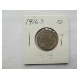 1916, 1916-D, 1916-S Buffalo