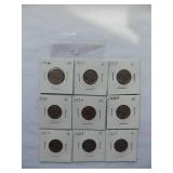 1916, 1917,1918, 19,1919, 1920, 1923, 1924 Buffalo
