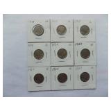 1916, 1917,1918, 19,1919, 1920, 1923, 1924 Buffalo