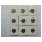 1916, 1917,1918, 19,1919, 1920, 1923, 1924 Buffalo