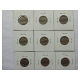 1916, 1917,1918, 19,1919, 1920, 1923, 1924 Buffalo