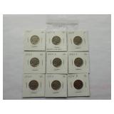1927,1927-D, 1928,1929,1929-D, 1929-S,1930,1934,1934-D  Buffalo Nickel