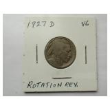 1927,1927-D, 1928,1929,1929-D, 1929-S,1930,1934,1934-D  Buffalo Nickel