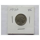 1927,1927-D, 1928,1929,1929-D, 1929-S,1930,1934,1934-D  Buffalo Nickel