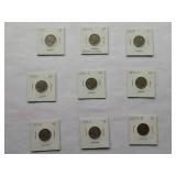 1927,1927-D, 1928,1929,1929-D, 1929-S,1930,1934,1934-D  Buffalo Nickel