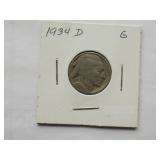1928,1929,1930,1934d,1934,1935,1935-S,1936,1937 Buffalo