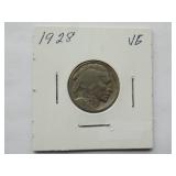 Buffalo Nickels - 1925,1928,1930,1934,1934-D,1935,1936,1937-D-,1927-D