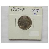 Buffalo Nickels - 1925,1928,1930,1934,1934-D,1935,1936,1937-D-,1927-D