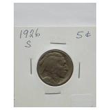Buffalo Nickel 1926-S