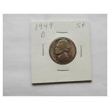 1950-S, 1949D, 1946-D  Jefferson Nickles