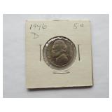 1950-S, 1949D, 1946-D  Jefferson Nickles