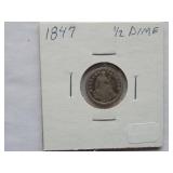 1847 Half Dime