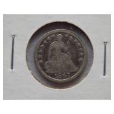 1847 Half Dime