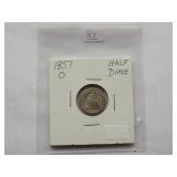 1857-O Half dime