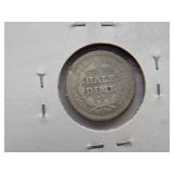 1857-O Half dime