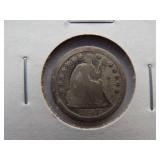 1857-O Half dime