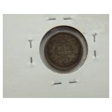 1872 Half dime