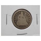 1853 w/Arrow Seated Dime