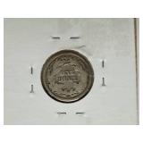 1876-CC Seated dime