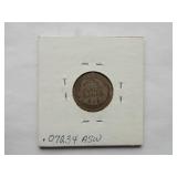 1892-O, 1893-S Barber dime