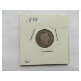 1897-S, 1898, 1899 Barber Dimes