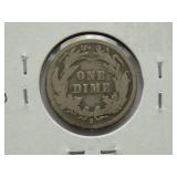 1897-S, 1898, 1899 Barber Dimes
