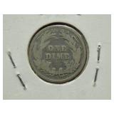 1897-S, 1898, 1899 Barber Dimes