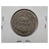 1910, 1909, 1908-S, 1908-D  Barber dime