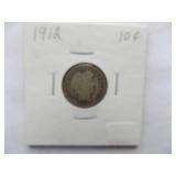1914-D, 1914, 1913, 1912-D,1912,  Barber Dimes