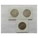 Kennedy Half Dollar 1968-D, 1969-D, 1970-D