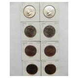 Kennedy Half Dollar  2003-P, 2003-D, 2005-P, 2005-D, 2004-P, 2004-D,2006-D, 2006-P