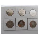 Kennedy Half Dollar  2006-S, 2007-S, 2008-S, 2009-S, 2010-S, 2011-S