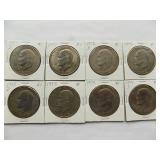 1972, 1972-D, 1973, 1973 Ike Dollars